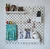 Painel Pegboard Geek Estudo & Organização 56x56cm Branco - comprar online