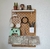 Pegboard Painel Organizador Setup Home Office 56x36cm MARROM - comprar online