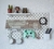 Pegboard Painel Organizador Horizontal Setup Home Office 56x36cm Branco - comprar online