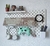 Pegboard Painel Organizador Horizontal Setup Home Office 56x36cm Branco