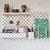 Painel Pegboard Organizador Aesthetic Horizontal Branco - comprar online