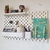 Painel Pegboard Organizador Aesthetic Horizontal Branco na internet