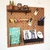 Painel Pegboard Geek Estudo & Organização 56x56cm MARROM