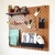 Imagem do Painel Pegboard Geek Estudo & Organização 56x56cm MARROM