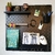 Painel Pegboard Geek Estudo & Organização 56x56cm Preto - comprar online