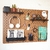 Painel para Organização Pegboard Setup/Estudos/Ateliê 76x56cm MARROM
