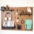 Painel para Organização Pegboard Setup/Estudos/Ateliê 76x56cm MARROM - loja online