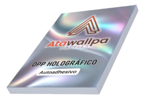 Opp Holográfico - Autoadhesivo A3 - 25 Hjs