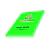 Papel Autoadhesivo SuperA3 Color Verde Fluo 25 Hojas Sticker
