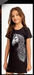 VESTIDO OX INFANTIL PRETO REF :5269 - comprar online