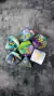 Set de 7 dados 4 Color Mixed Dice (bl50)