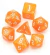 Set de 7 dados Macaron - Naranja (AC-BL41)