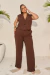 Conjunto Colete + Calça Risca de Giz - comprar online