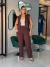 Conjunto Colete + Calça Risca de Giz - comprar online