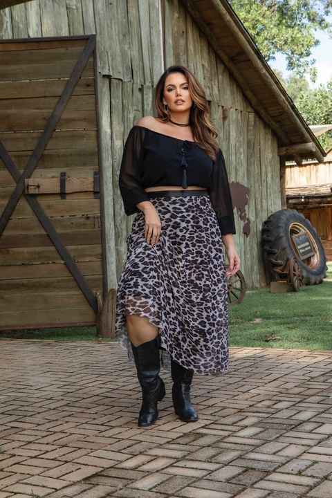 Saia Animal Print - comprar online