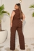 Imagem do Conjunto Colete + Calça Risca de Giz