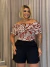 Conjunto Short + Blusa Ombro à Ombro - XZ Moda Feminina
