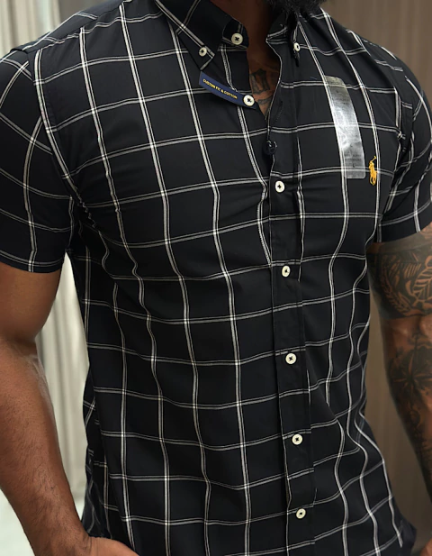 CAMISA MANGA CURTA EUROPEU DUPLO