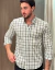 CAMISA MANGA LONGA XADREZ VERONA