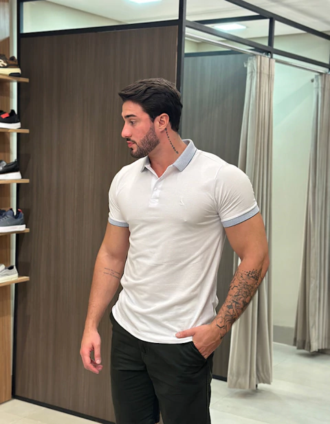 GOLO POLO RESERVA REGULAR DENIM