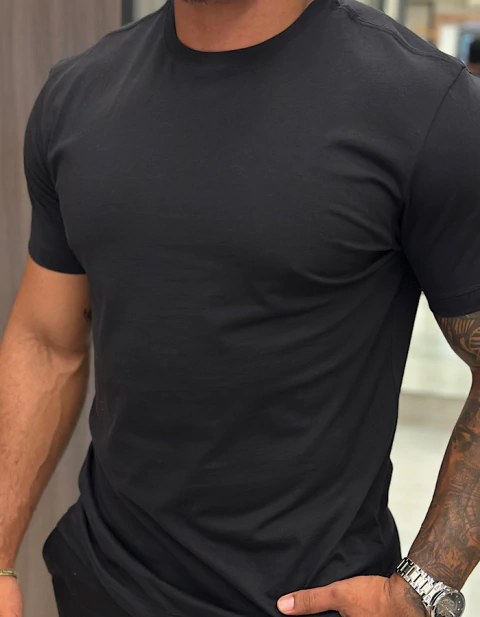 CAMISETA MALHA PIMA FOXTON