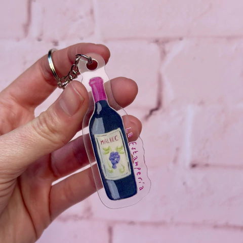 Llavero vino
