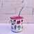 Mate flores colores - comprar online