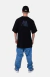 CAMISETA OVERSIZED STARBOY PRETA - loja online