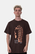 CAMISETA FUCK YOU MARROM