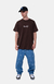 CAMISETA FACES MARROM - loja online
