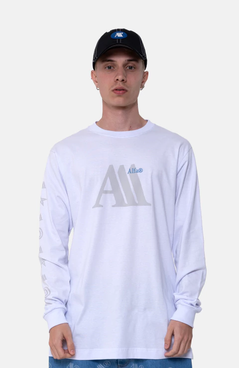 MANGA LONGA KEY BRANCA - comprar online