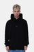 MOLETOM CANGURU RUBBER PRETO
