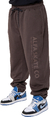 CALÇA MOLETOM RELIEF MARROM - comprar online