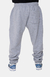 CALÇA MOLETOM LABEL CINZA - comprar online