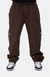CALÇA CARGO MARROM