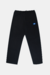 CALÇA SARJA LABEL PRETA