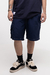 BERMUDA CARGO BRACE AZUL - comprar online