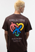 CAMISETA TOGETHER MARROM - comprar online
