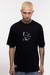 CAMISETA OVERSIZED FRAGMENT PRETA - Alfa Collective