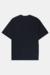 CAMISETA OVERSIZED LABEL PRETA - Alfa Collective