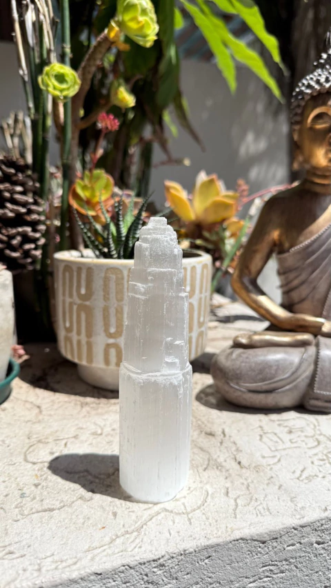 15CM SELENITE TOWER - buy online