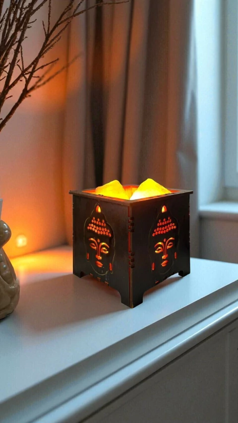 LAMPARA DE SAL BUDA - comprar online