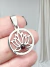 GARNET STEEL LOTUS FLOWER