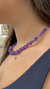 AMETHYST SCALE NECKLACE on internet