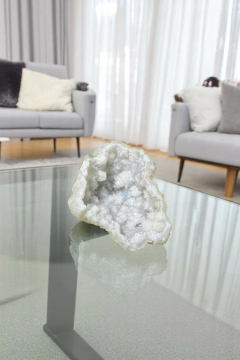 BIG CRYSTALLIZED AGATE GEODE - buy online