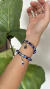 PULSERA OJO TURCO CON MANO HAMSA - Padma