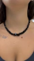 COLLAR DE ESCALLAS OBSIDIANA en internet