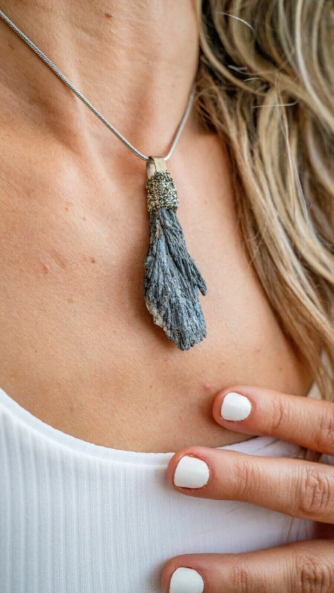 Witch's Broom Pendant with Pyrite Crown - buy online