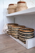 SET OF 3 BI-COLOUR RIGID BASKETS