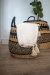 SET OF 3 NATURAL FIBER BASKETS AND BLACK WRAPPING - buy online